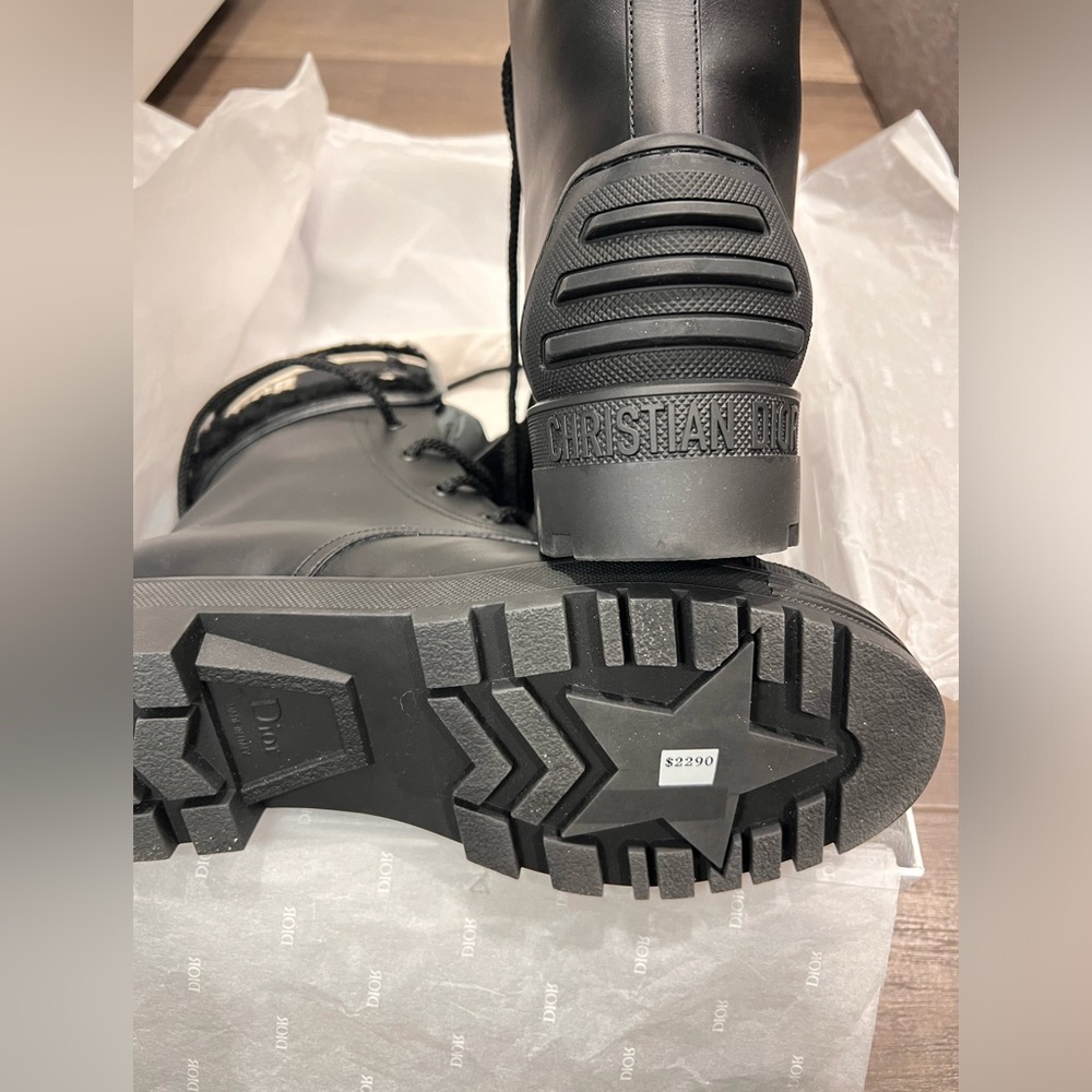 Dior D-Major Mid-Top Boot ‘Black’ KCI704VES-S20X41 - Picture 11 of 11